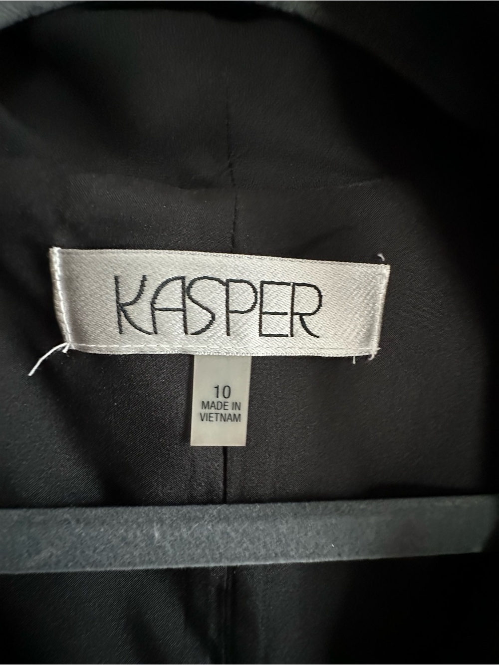 Kasper Black Sleeveless Tie-Neck Sheath Dress - Picture 3 of 4